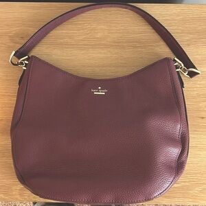 Kate Spade Oakwood Street - Lora Pebbled Leather Hobo PXRU9389 S1008 12/18